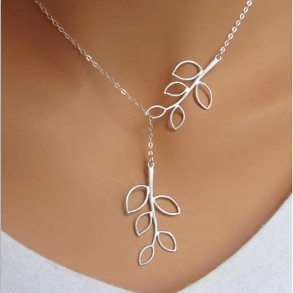 Jewelry - Silver Double Branch Necklace